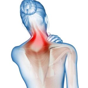 neck red shoulder muscles painful
