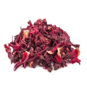 dried hibiscus flower tea