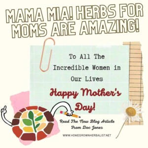mama mia herbs for mothers on mothers day