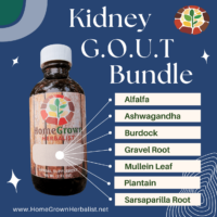 kidney gout herbal support bundle
